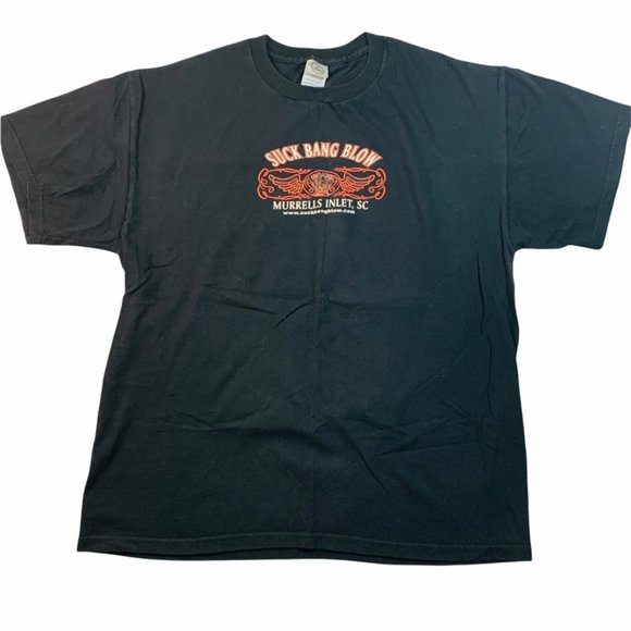 Other - Suck Bang Blow World's Largest Biker Bar Murrells Inlet South Carolina tee shirt
